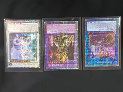 3 Total-Yugioh 25th Quarter Century Secret Rare Dark Dragoon/Masquerena/Blue ESD - Image 1