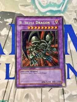 Yu-Gi-Oh! B. Skull Dragon 2002 Collectors Tin BPT-006 Secret Rare Fusion - Image 1