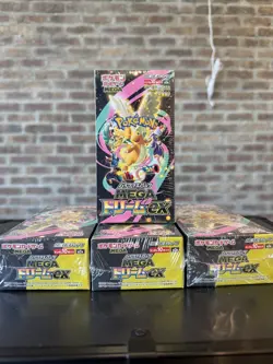 TCG game Mega Dream EX Booster Box SEALED Japanese Pokemon GAME CARDS USA - Image 1