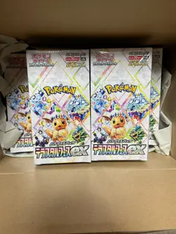 Pokemon Card Terastal Festival ex Booster Box sv8a Japanese TCG w/shrink=SEALED - Image 1