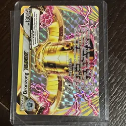 Pokemon Bronzong BREAK Rare Holo Fates Collide 62/124 130 HP Card - Image 1