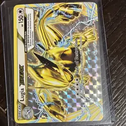 Pokemon Lugia BREAK Rare Holo Full Art Fates Collide 79/124 150 HP Card - Image 1