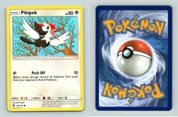 Pikipek #163/214 Sun & Moon Lost Thunder Common Pokemon 2018 TCG Card - Image 1