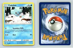 Cubchoo #61/214 Sun & Moon Lost Thunder Common Pokemon 2018 TCG Card - Image 1