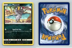Alolan Meowth #118/214 Sun & Moon Lost Thunder Common Pokemon 2018 TCG Card - Image 1