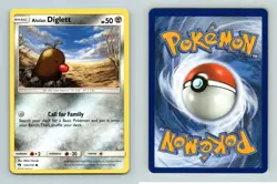 Alolan Diglett #122/214 Sun & Moon Lost Thunder Common Pokemon 2018 TCG Card - Image 1