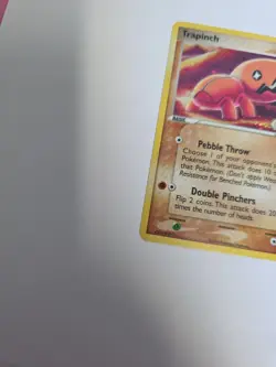 Pokemon TCG 2006 Vintage Trapinch EX Legend Maker Holo Stamped Card 67/92 - Image 3