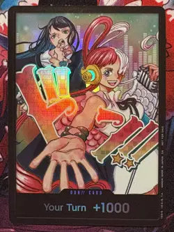 One Piece Day Dallas 2025 Promo Card Don!! UTA ADO OPTCG Collectible Exclusive - Image 1