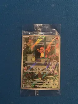 Pokemon TCG Charmander Obsidian Flames Promo Card SVP044 Sealed - Image 1