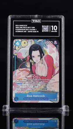 TAG 10 Boa Hancock (Illustration Box Vol.1) ST17-004 One Piece Promo Card Foil - Image 1