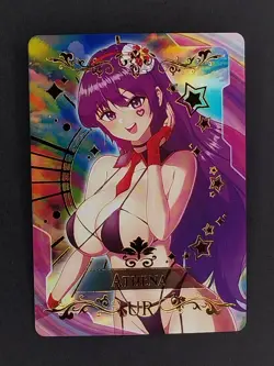 Athena Goddess Story Doujin Waifu Trading Card UR King of Fighters - Image 1