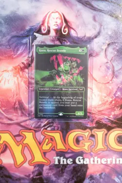 MTG- Kona, Rescue Beastie- Rare Showcase- Duskmourn: House of Horror - Image 1