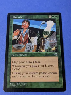 MTG Magic the Gathering: Tempest: Recycle #248 Rare - LP - Image 1