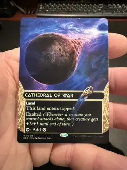 Cathedral of War (0006) (Borderless) Edge of Eternities: Stellar Sights Regular - Image 1