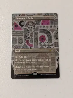 MTG Homeward Path (Borderless) 1467 Secret Lair NM - Image 1
