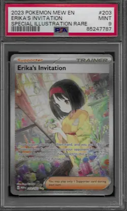 2023 Pokemon Erika's Invitation 203/165 Sv: Scarlet & Violet 151 Holo - Image 1