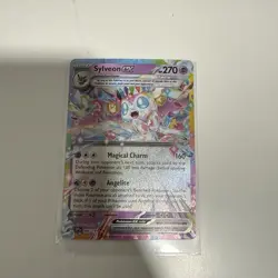 Pokemon Sylveon ex 086/191 Sv08: Surging Sparks Full Art Holo Double Rare EX - Image 1