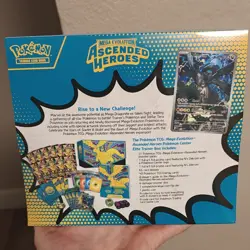 Pokemon Mega Evolution Ascended Heroes ETB (Pokemon Center edition) - Image 3