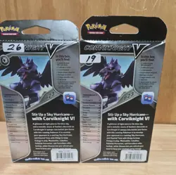Pokemon TCG Corviknight V Theme Deck Bundle (2 Decks) Factory Sealed - Image 2