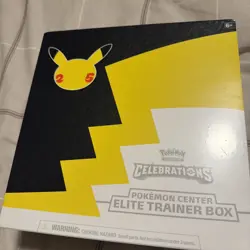 25th Anniversary Celebrations Pokemon Center Elite Trainer Box (PC ETB) Sealed - Image 1