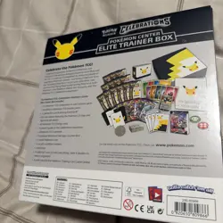 25th Anniversary Celebrations Pokemon Center Elite Trainer Box (PC ETB) Sealed - Image 3