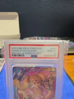 One Piece TCG Charlotte Pudding SP OP06-047 PRB-02 - Image 4