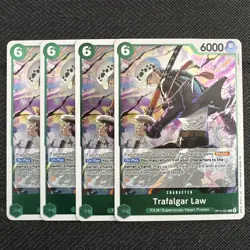 4X Trafalgar Law | OP13-031 NM | Rare | One Piece TCG Playset - Image 1