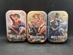One Piece TCG: Vol 2 Tin Pack Set of 3 TS-02 OP-13 BRAND NEW SEALED & FAST SHIP - Image 1