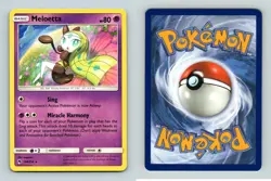 Meloetta #104/214 Sun & Moon Lost Thunder Rare Pokemon 2018 TCG Card - Image 1