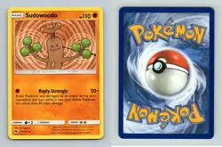 Sudowoodo #110/214 Sun & Moon Lost Thunder Uncommon Pokemon 2018 TCG Card - Image 1