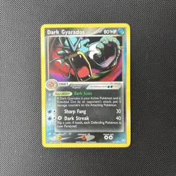 Pokemon Card EX Team Rocket Returns Dark Gyarados 36/109 - Image 1