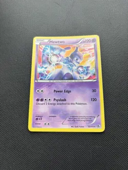 Pokemon Card Legendary Treasures Holo Mewtwo 53/113 - Image 2
