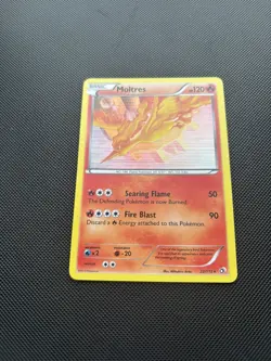 Pokemon Card Legendary Treasures Holo Moltres 22/113 - Image 2