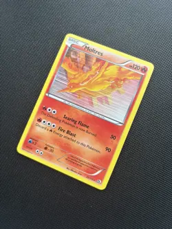 Pokemon Card Legendary Treasures Holo Moltres 22/113 - Image 4