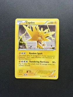 Pokemon Card Legendary Treasures Holo Zapdos 46/113 - Image 1