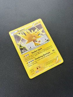 Pokemon Card Legendary Treasures Holo Zapdos 46/113 - Image 4