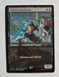 Magic MTG - Gifted Aetherborn - Store Championship Promo - NM - Image 1