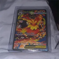 Mega Emboar EX Holo Stage 2 380 HP Pokemon TCG Card 273/217 - Image 1