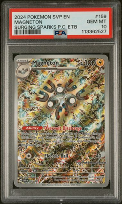 Magneton - 159 (Pokemon Center Exclusive) 159 Sv: Scarlet & Violet Promo PSA 10 - Image 1