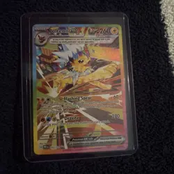Jolteon ex 153/131 Special Illustration Rare Prismatic Evolutions Pokemon NM - Image 1