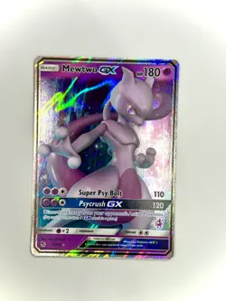 Mewtwo GX 31/68 Ultra Rare Battle Academy Mewtwo Stamp Pokemon TCG. NM - Image 1