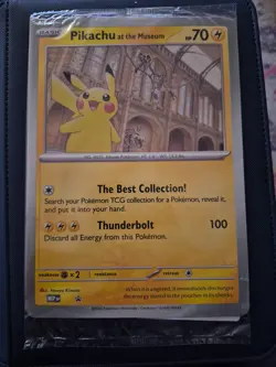 Pikachu At The Museum Jumbo Card Sealed - Image 1