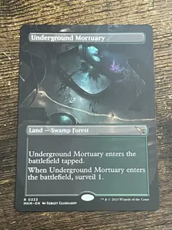 Underground Mortuary (Borderless) - Murders at Karlov Manor (MKM) - EN R 0333 - Image 1