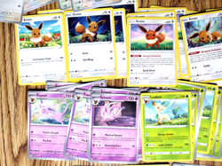Pokemon Tcg Eevee Card Bulk Lot (150+) Holo Promo RH Eeveelutions Prismatic Set - Image 5
