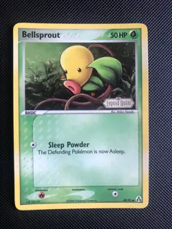 Pokemon Card Ex Legend Maker Bellsprout Holo Stamped 49/92 - Image 1