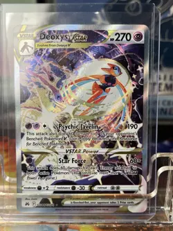 Pokemon Crown Zenith NM Deoxys VSTAR Galarian Gallery GG46/GG70 - Image 1