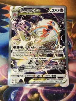 Pokemon Crown Zenith NM Deoxys VSTAR Galarian Gallery GG46/GG70 - Image 5
