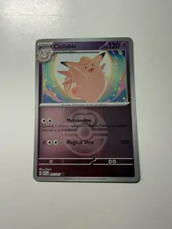 Pokemon TCG | Clefable 075/217 (Love Ball) | Ascended Heroes | Reverse Holo | NM - Image 1