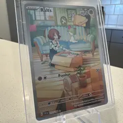 Pokemon TCG Ralts Illustration Rare Full Art Holo SV01 Scarlet & Violet 211/198 - Image 3