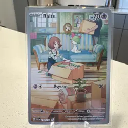 Pokemon TCG Ralts Illustration Rare Full Art Holo SV01 Scarlet & Violet 211/198 - Image 5
